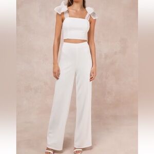 Lulus size S two piece jumpsuit